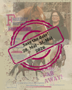 Save the date! 28. Mai - 31. Mai 2026